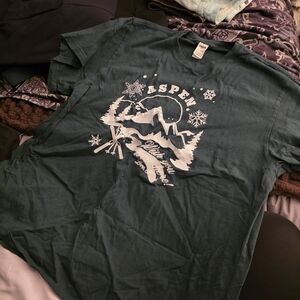 Victoria's Secret PINK Embroidered Aspen Graphic Tee